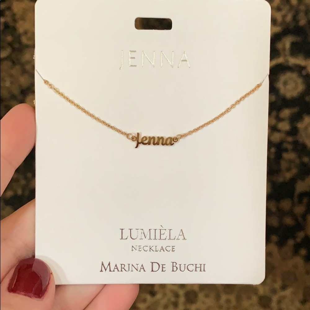 Marina de buchi lumièla necklace “Jenna”